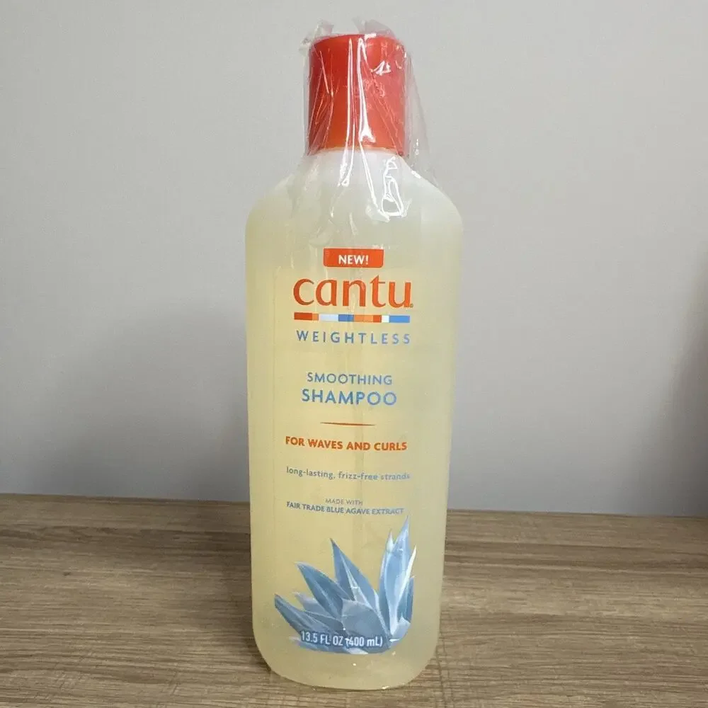 Cantu Weightless Smoothing Shampoo Waves & Curls Sulfate-Free 13.5 fl oz